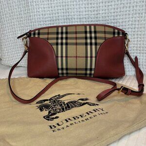 Burberry Haymarket Check Small Chichester crossbody bag